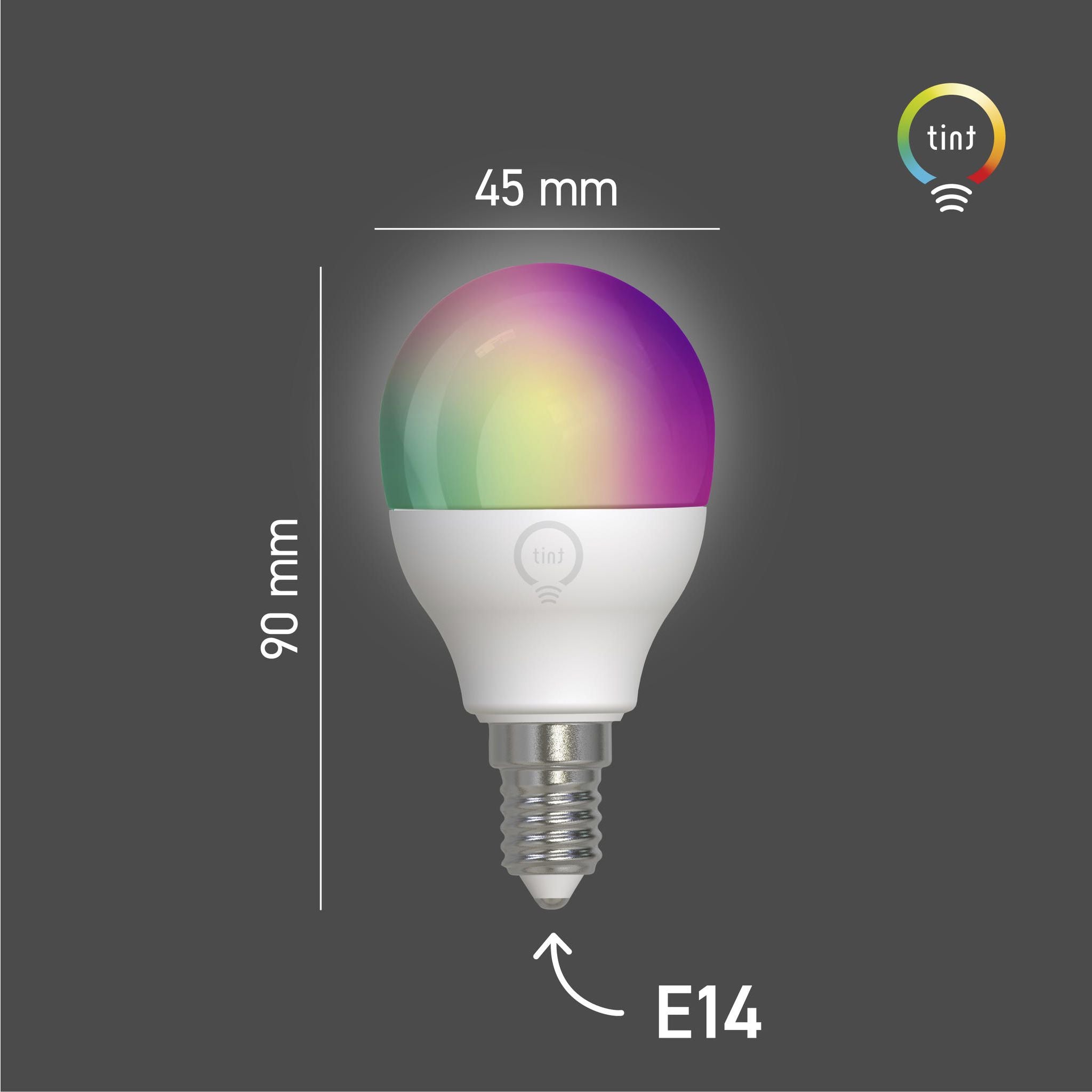 Smarter LED-Tropfen E14