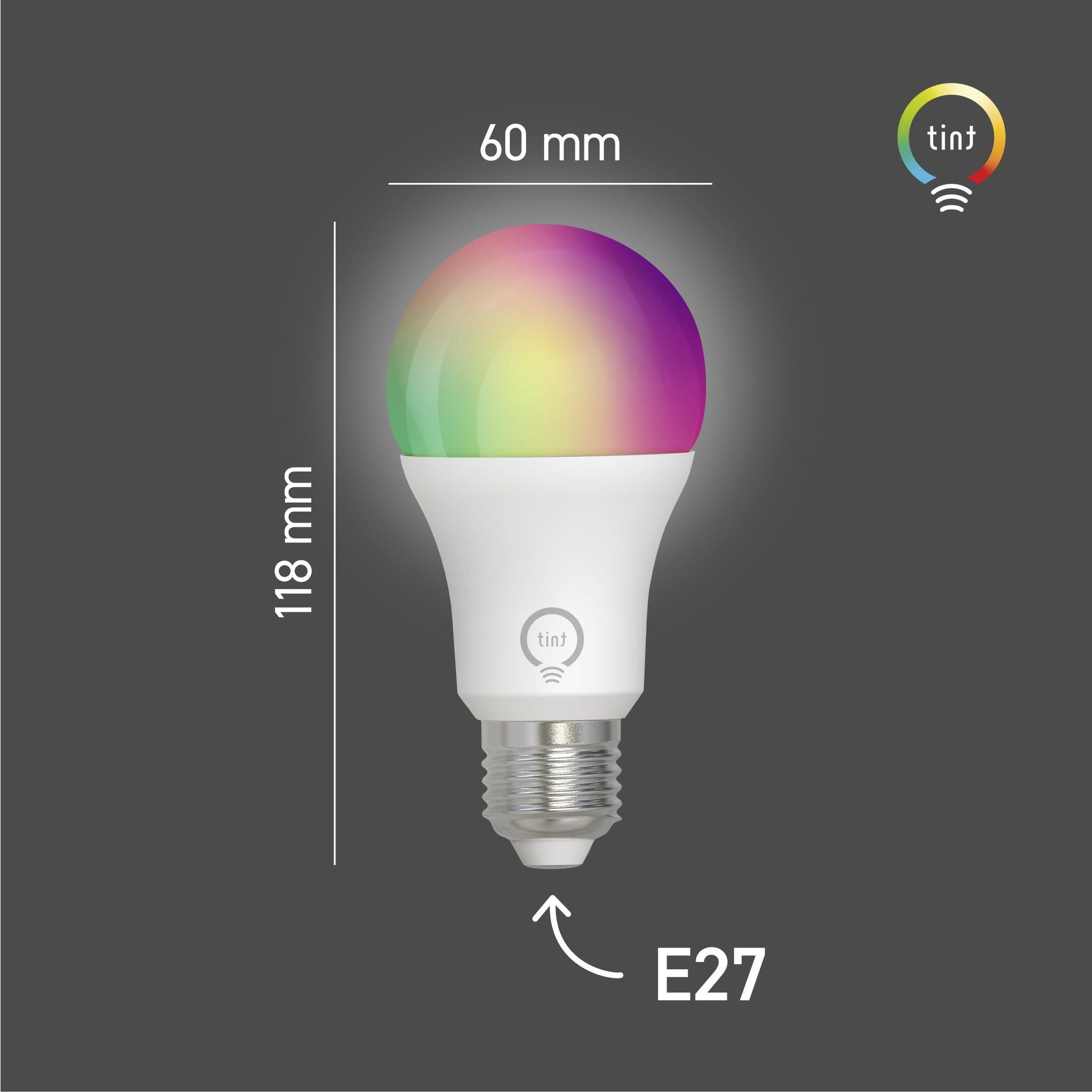 Smarte LED-Birne E27