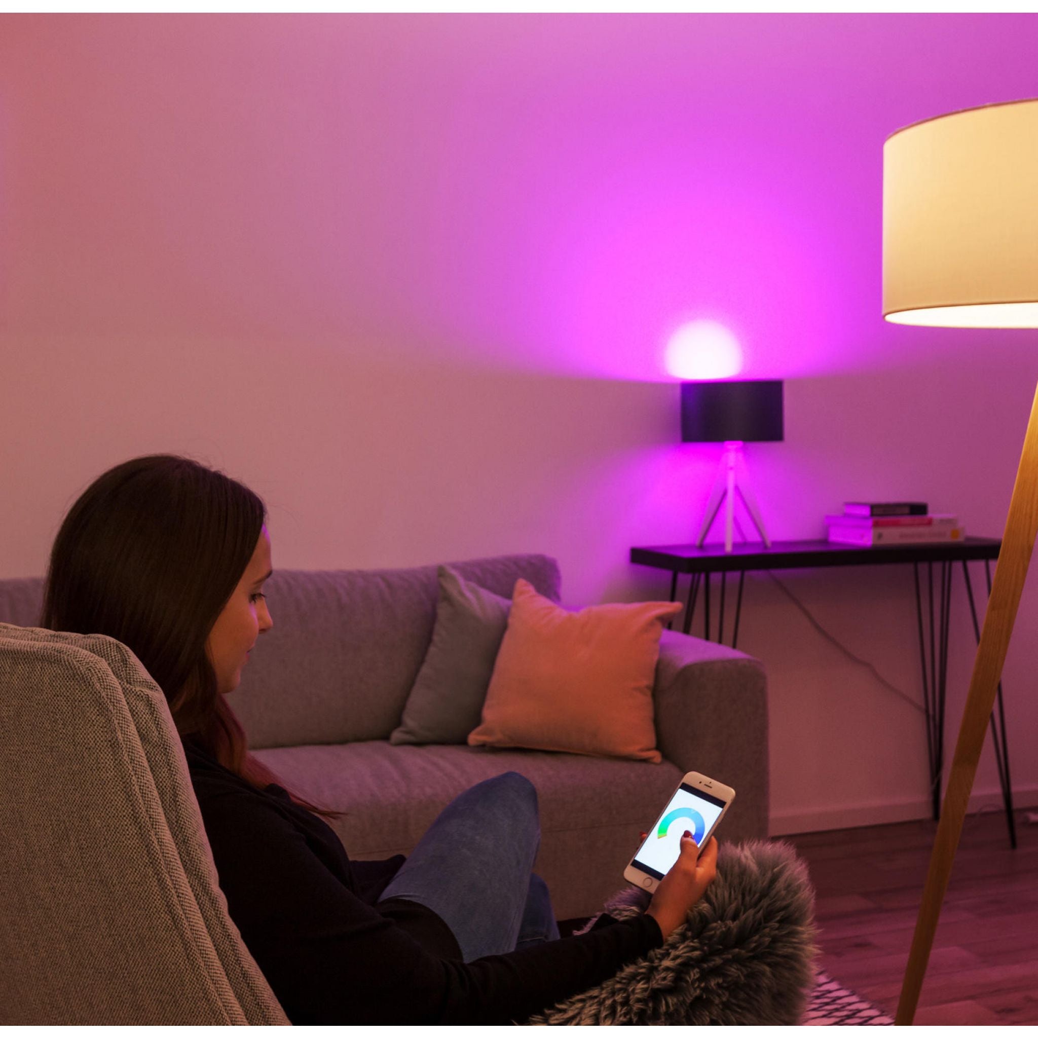 Smarte LED-Birne E27