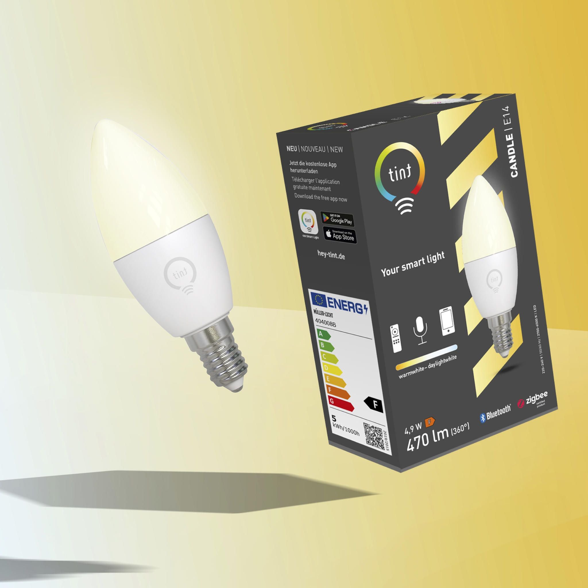 Smarte LED-Kerze E14