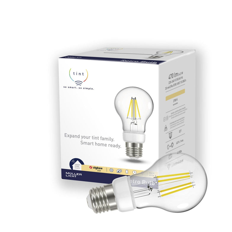 Smarte LED-Birne Retro E27