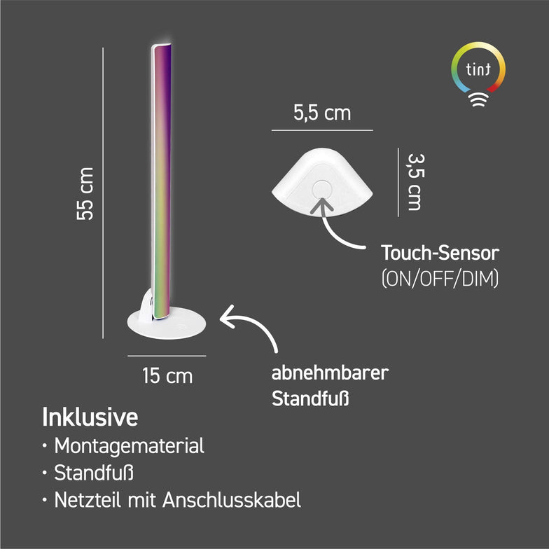 Smarte LED-Ambienteleuchte Talpa