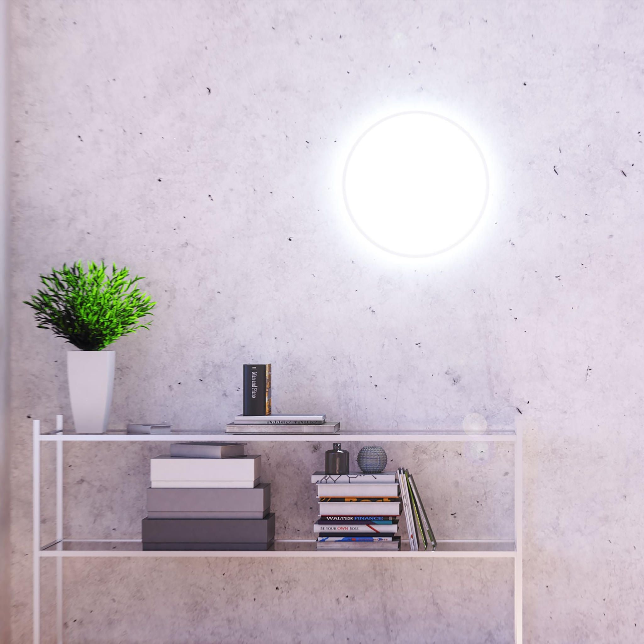 Smartes LED-Panel Loris, 45 cm