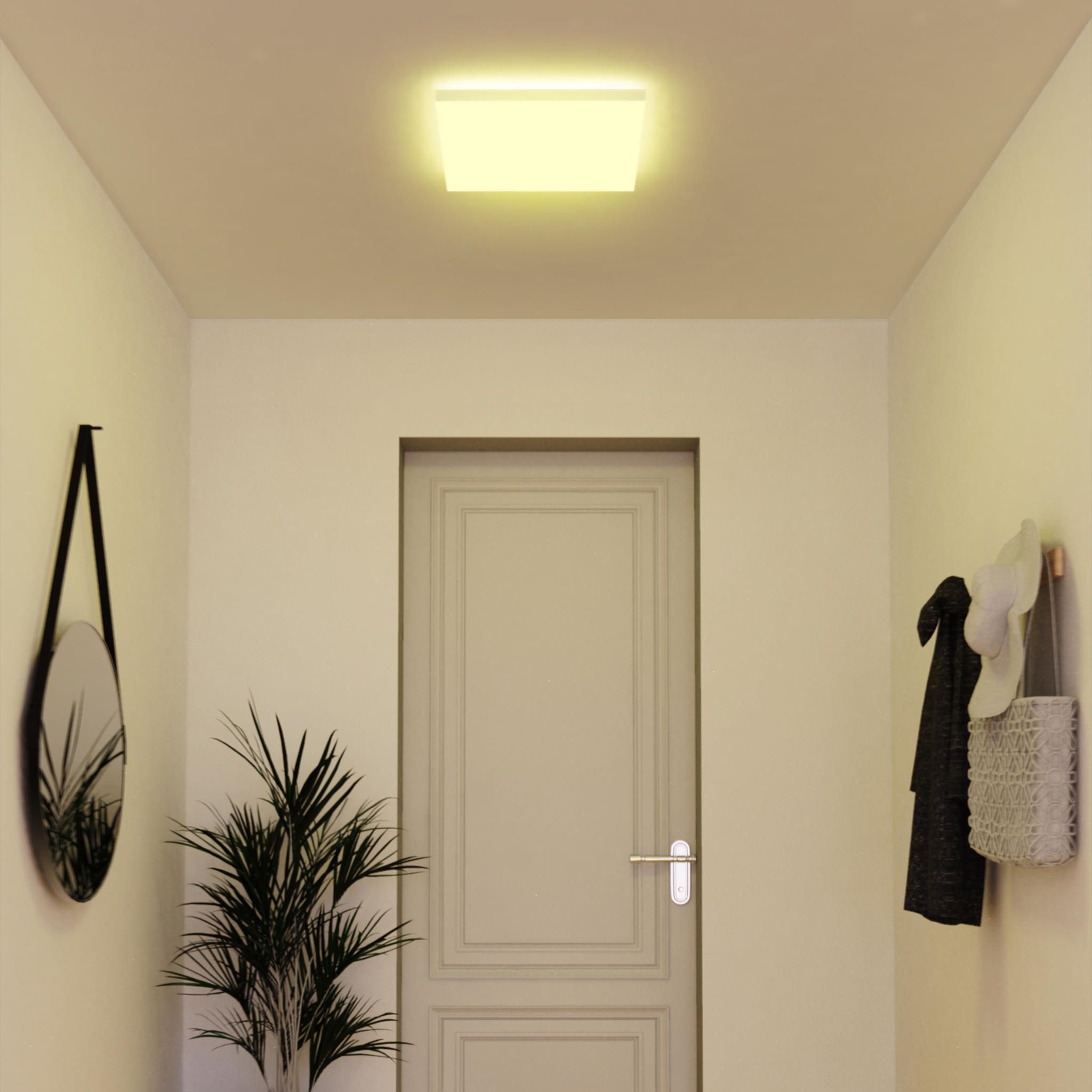 Smartes LED-Panel Aris, 60x60 cm