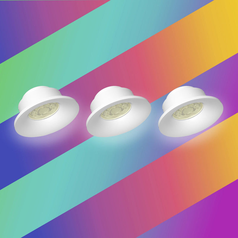 Smarte LED-Spotlights, 3er-Set