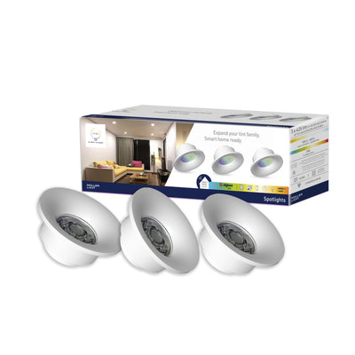 Smarte LED-Spotlights, 3er-Set