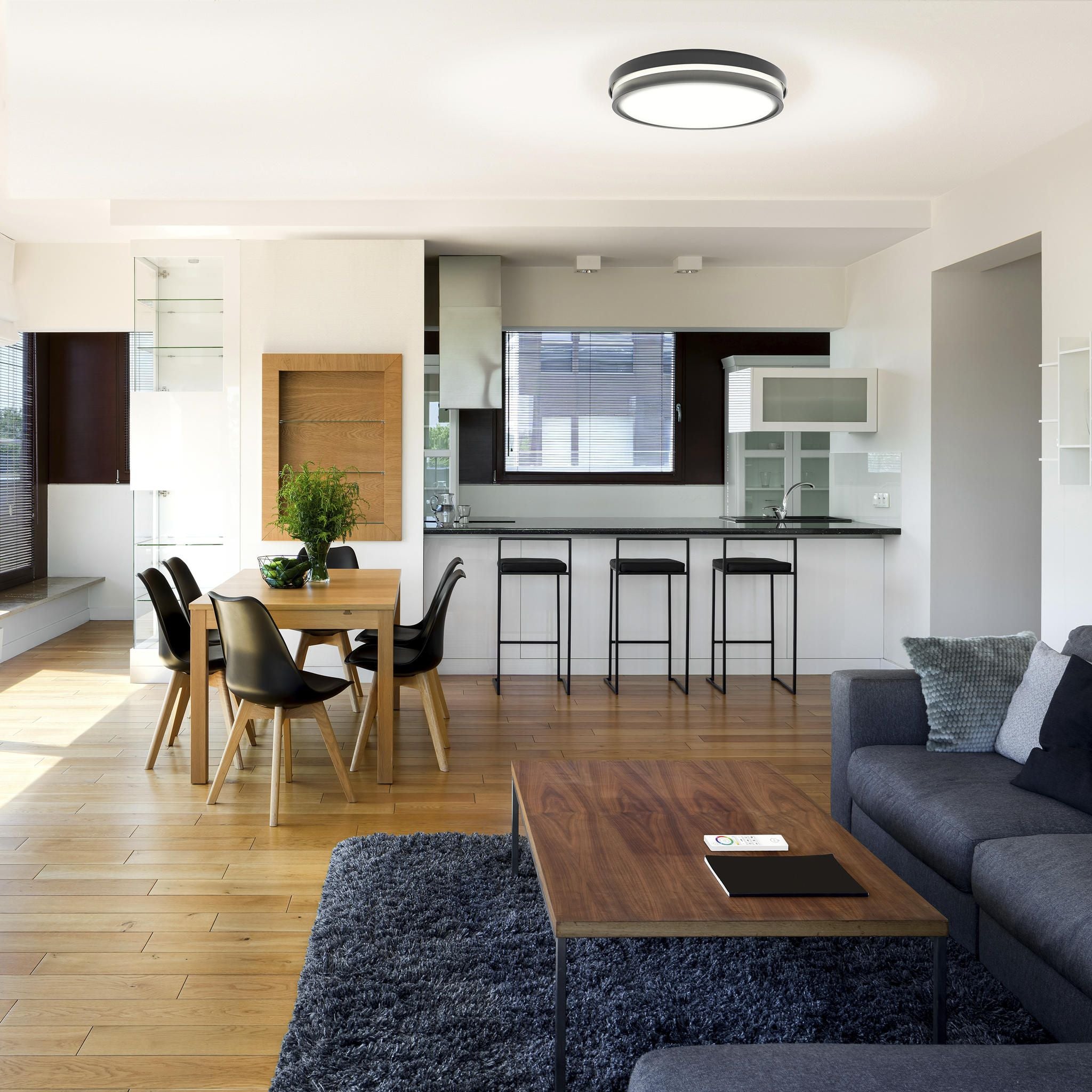 Smarte LED-Deckenleuchte Kea, 42 cm