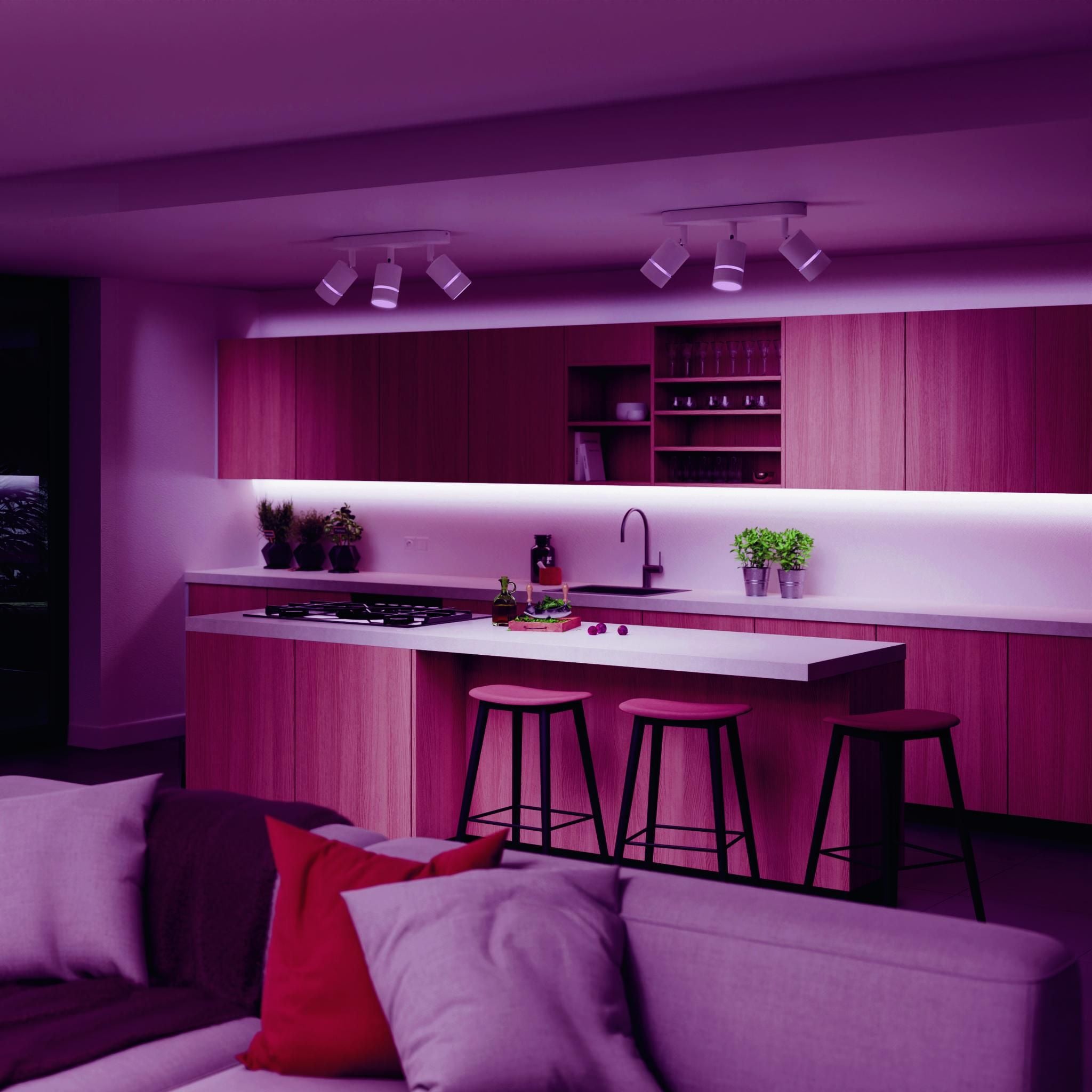 Smarte LED-Spots Nalo, 3er-Spot