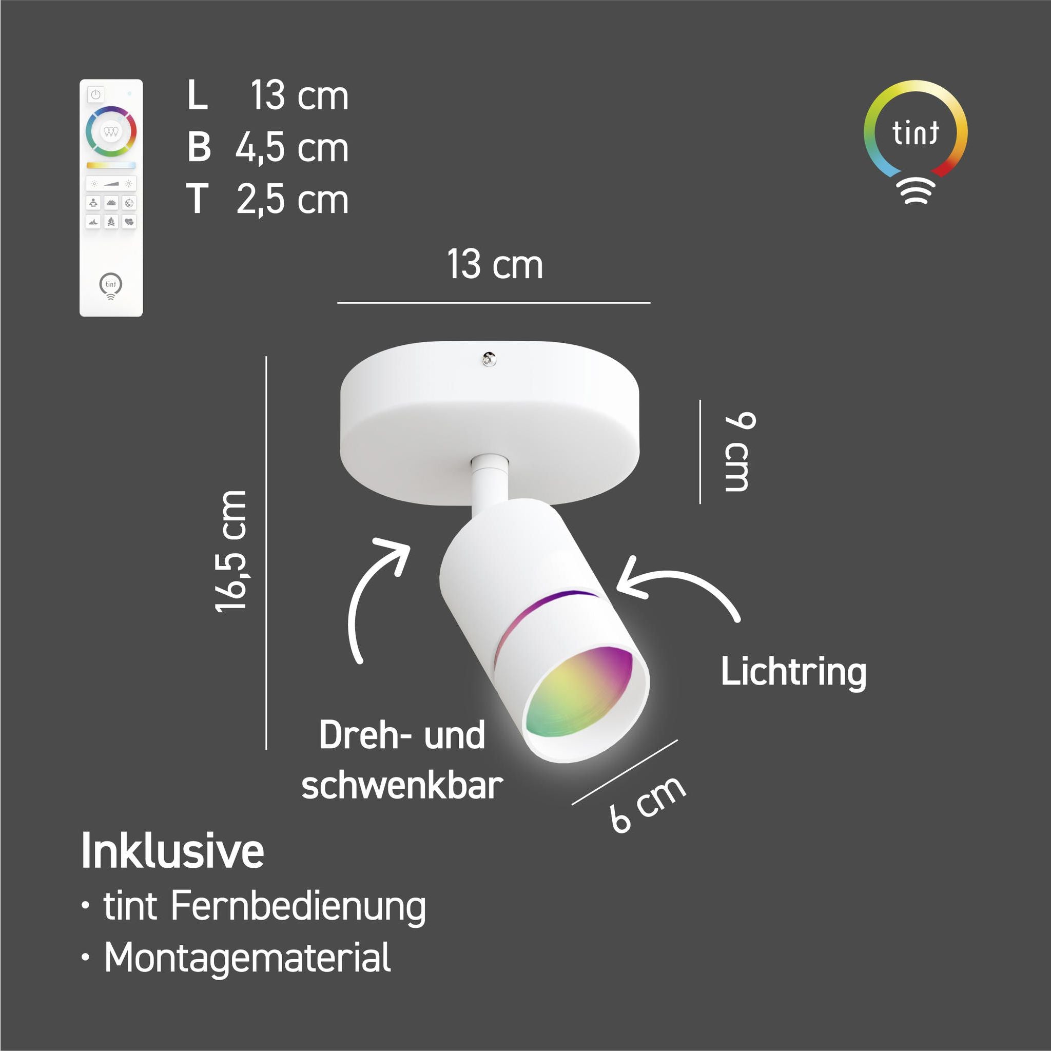 Smarter LED-Spot Nalo