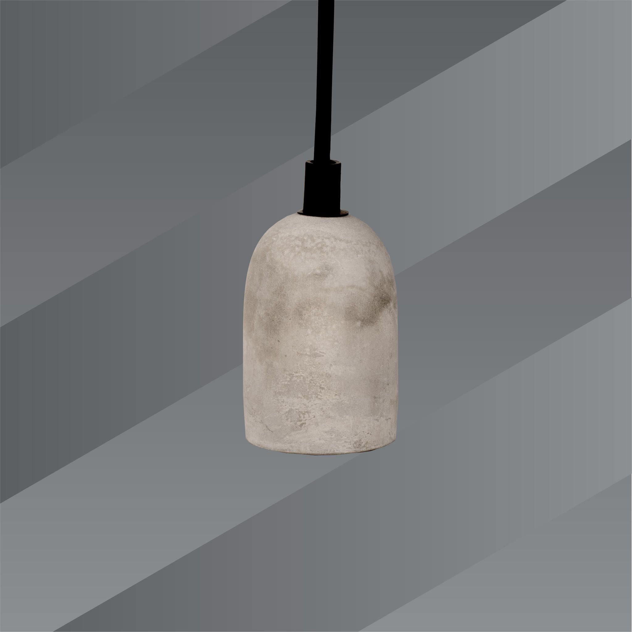 Pendelleuchte E27, Beton
