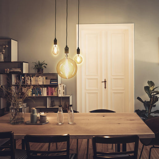 Smarte LED-Globe Retro Gold XXL E27