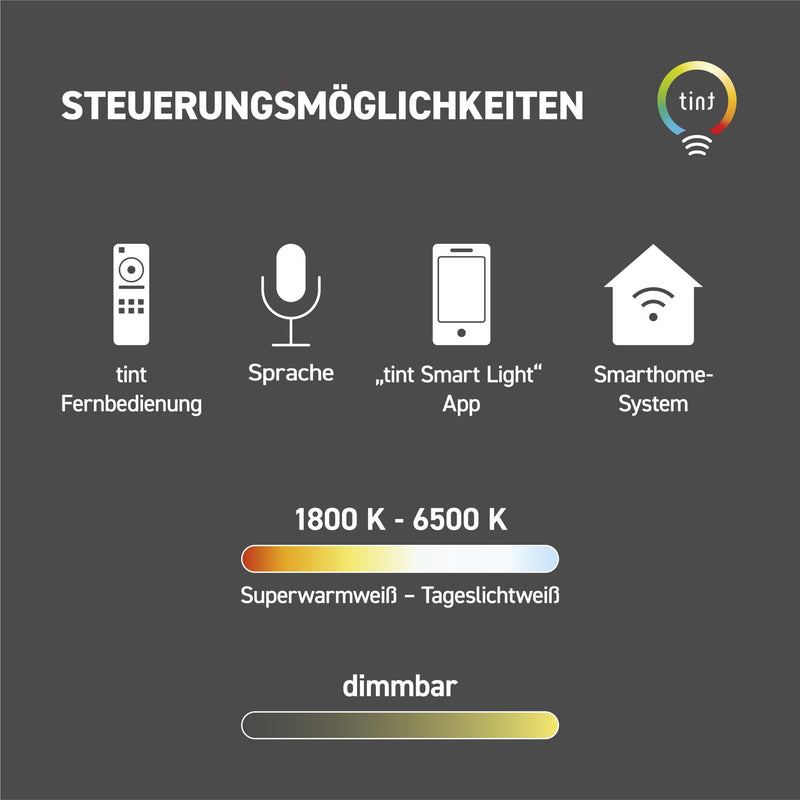 Smarte LED-Birne Retro Gold E27