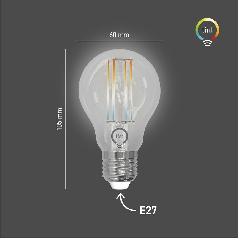 Smarte LED-Birne Retro E27
