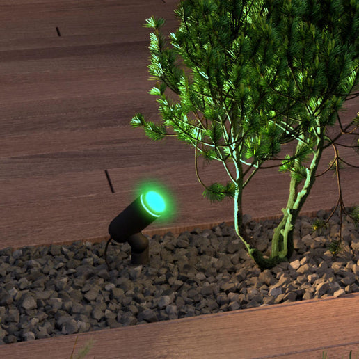 Smarte Outdoor LED-Gartenspots Flores Gen3, Basis-Set