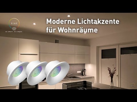 Smarte LED-Spotlights, 3er-Set